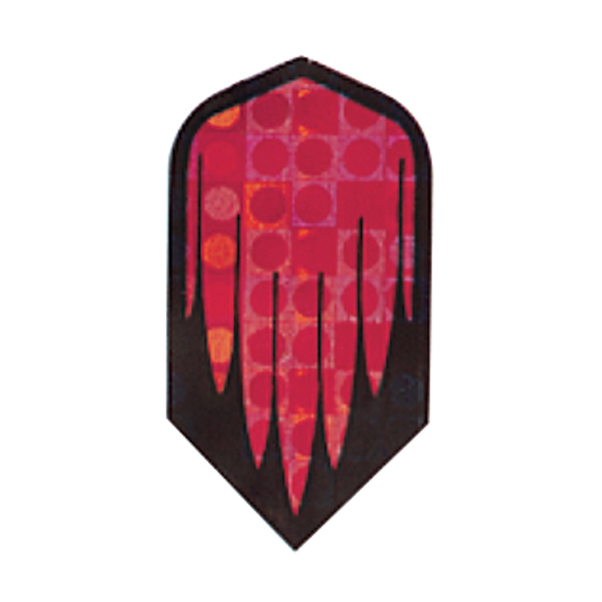 GLD 2D Glitter Red Streaks Slim