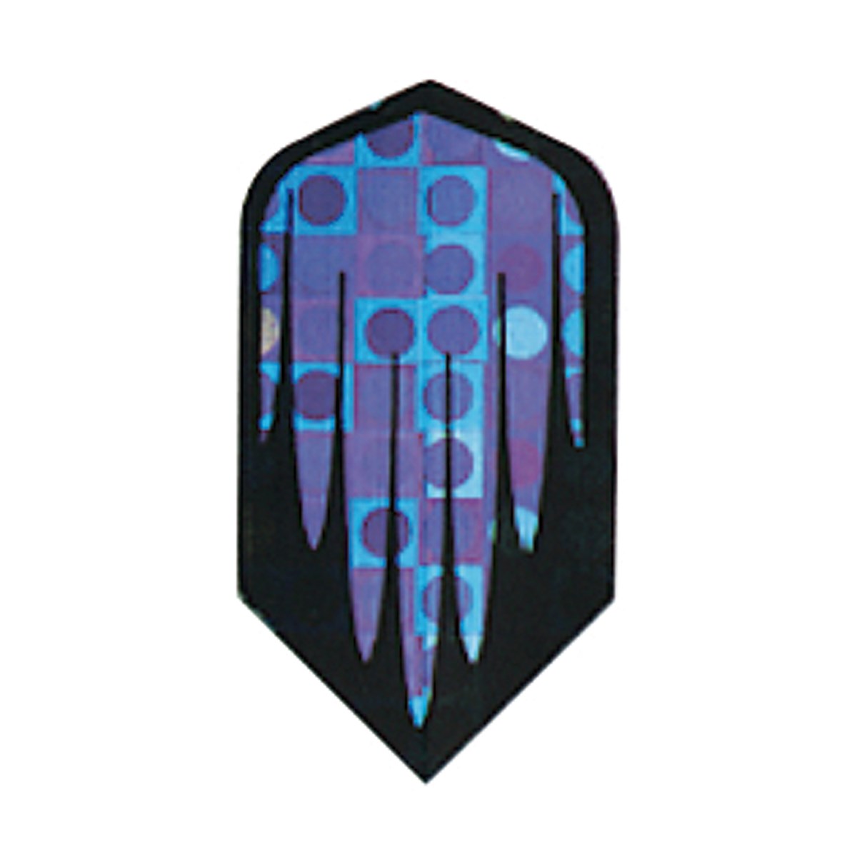 GLD 2D Glitter Blue Streaks Slim