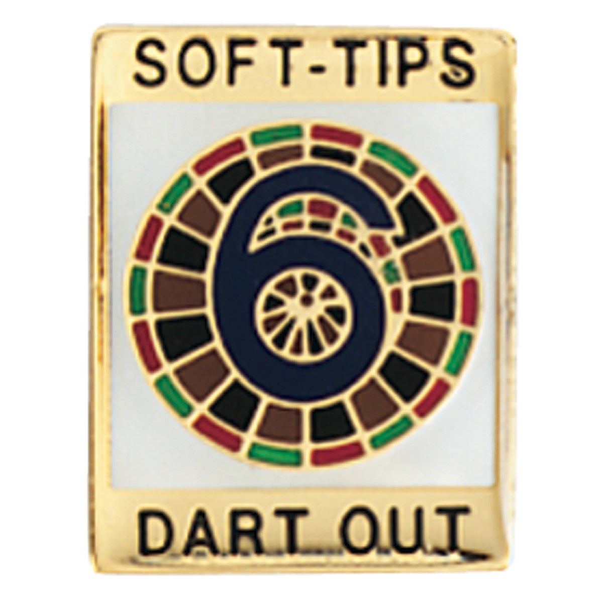 GLD 6 Darts Out Soft Tip