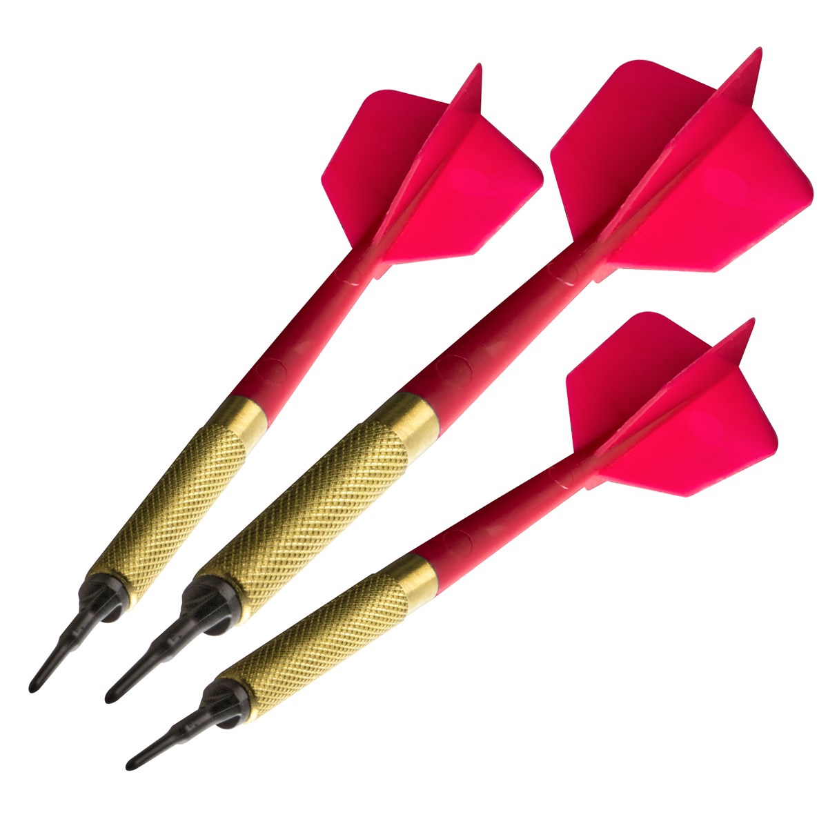 GLD Commercial Brass Soft Tip Darts Red 13 grams (45 darts per bag)
