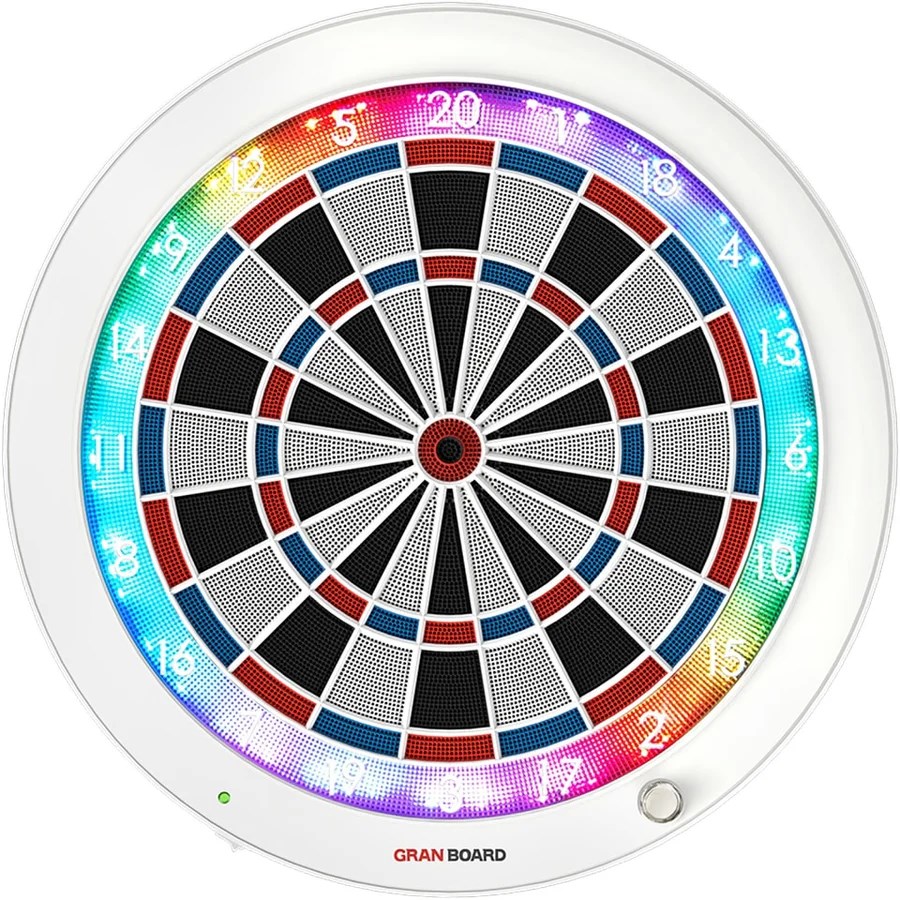 Gran Board 3S Bluetooth Electronic Dartboard - White