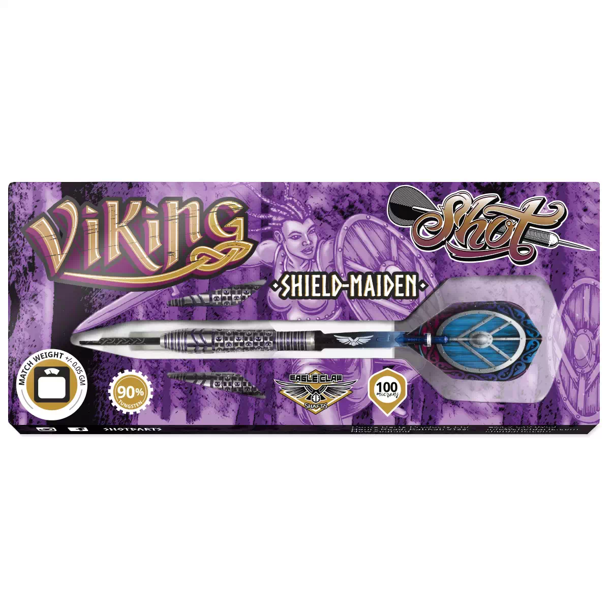 Shot Viking Shield-Maiden 4 Series 90% Tungsten Dart 24 grams